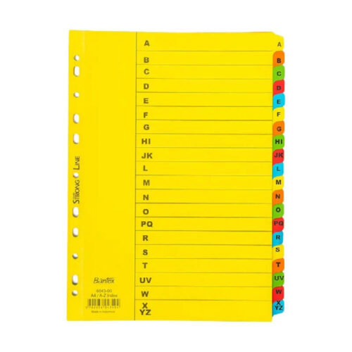 Divider BAMBI #2410 10 warna karton – Set