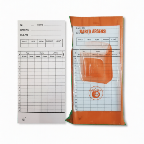Kartu Absensi Amano APPLE – Pack