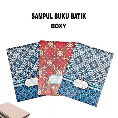 Sampul Buku Batik Buku Boxy JENIA – Pack