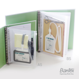 Zipper Pocket BANTEX #8073 B5 – PCS